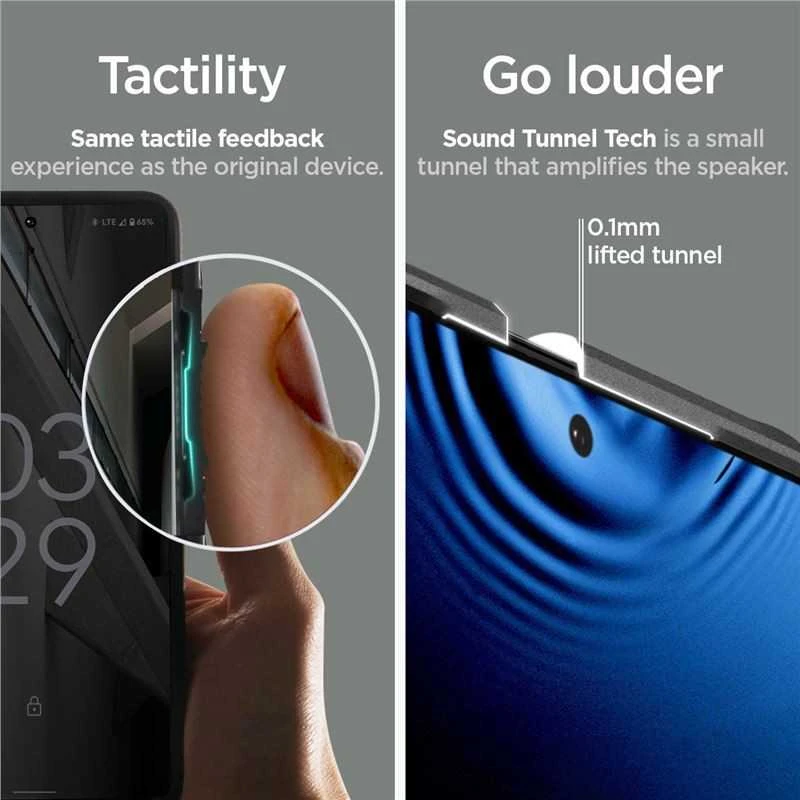 Dėklas Spigen Rugged Armor, matinė juoda - Google Pixel 8 Pro