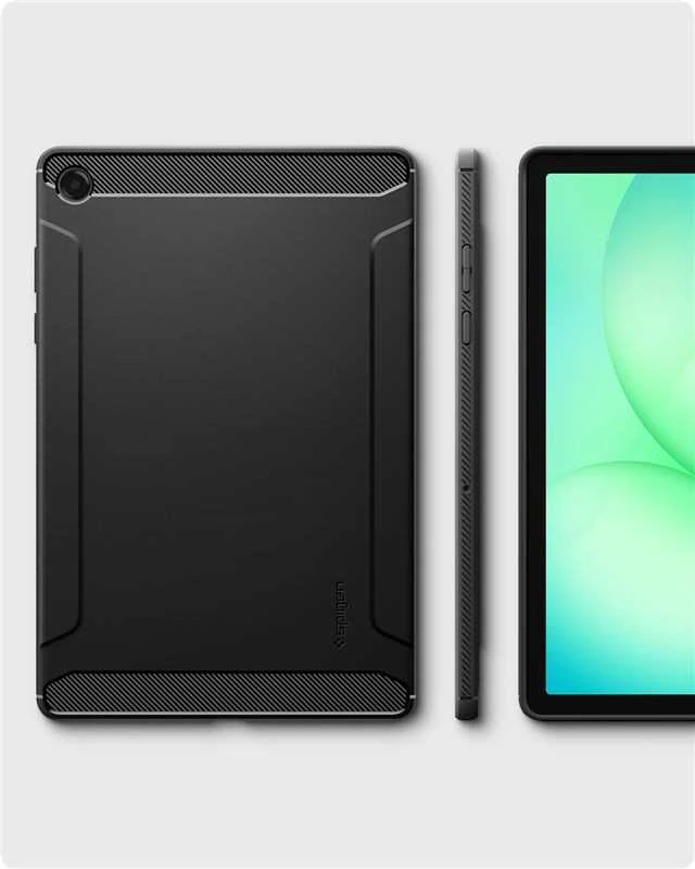 Spigen Rugged Armor do Galaxy Tab A11+ PLUS 11.0 X230 / X235 / X236 juoda