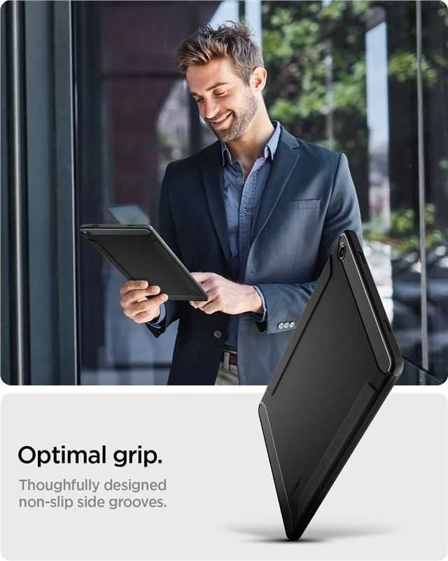 Spigen Rugged Armor do Galaxy Tab A11+ PLUS 11.0 X230 / X235 / X236 juoda