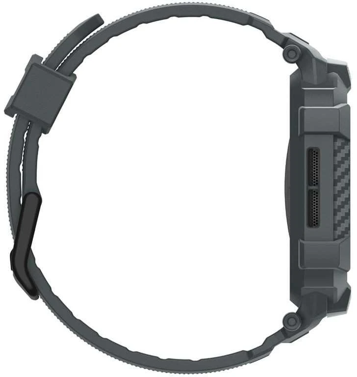 Spigen „Rugged Armor Pro 2“, tamsiai pilka – „Apple Watch 11“ (46 mm)