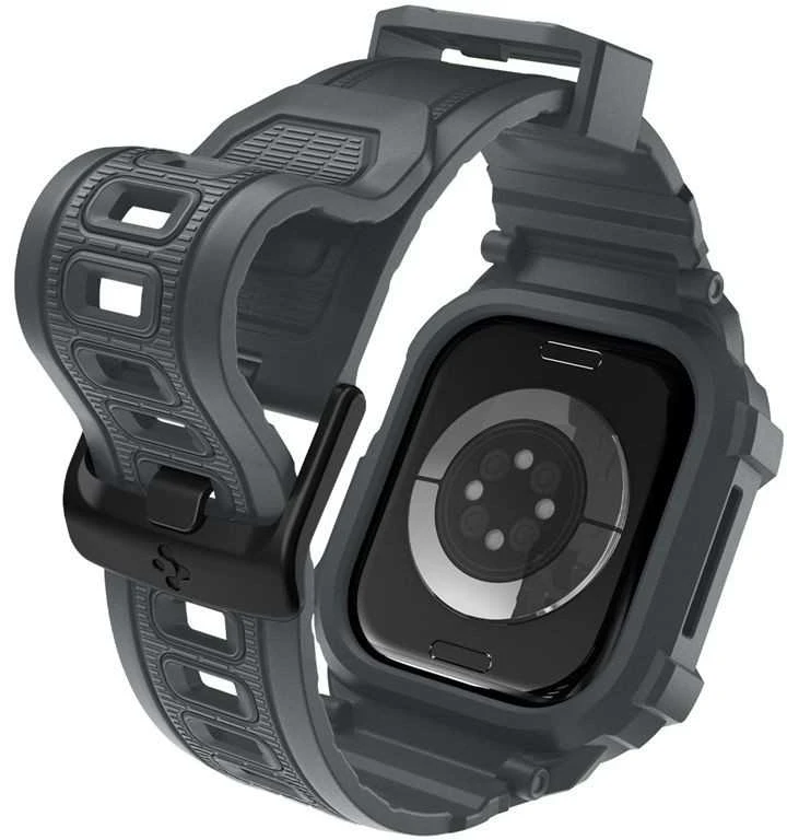 Spigen „Rugged Armor Pro 2“, tamsiai pilka – „Apple Watch 11“ (46 mm)