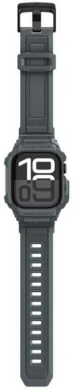 Spigen „Rugged Armor Pro 2“, tamsiai pilka – „Apple Watch 11“ (46 mm)
