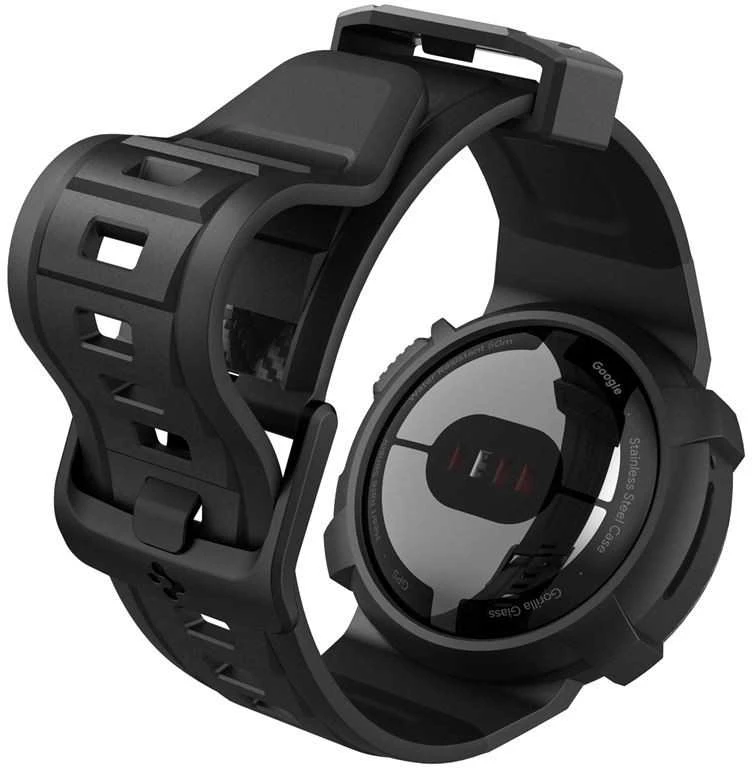 Spigen Rugged Armor Pro, juodas – Google Pixel Watch/Watch 2