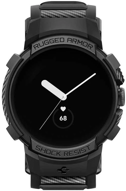 Spigen Rugged Armor Pro, juodas – Google Pixel Watch/Watch 2