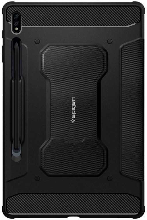 Spigen Rugged Armor Pro, juodos spalvos – Samsung Galaxy Tab S7+/S8+