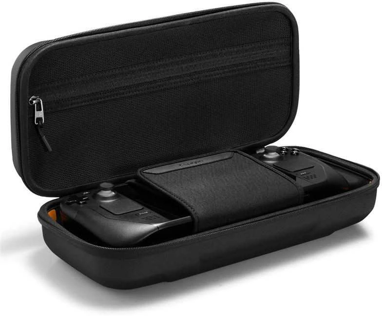 „Spigen Rugged Armor Pro Pouch“, juodas - Steam Deck