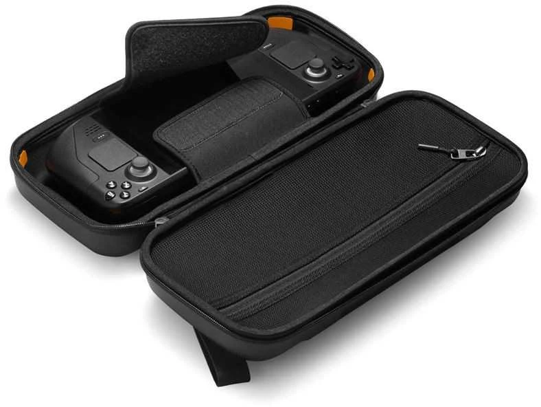 „Spigen Rugged Armor Pro Pouch“, juodas - Steam Deck