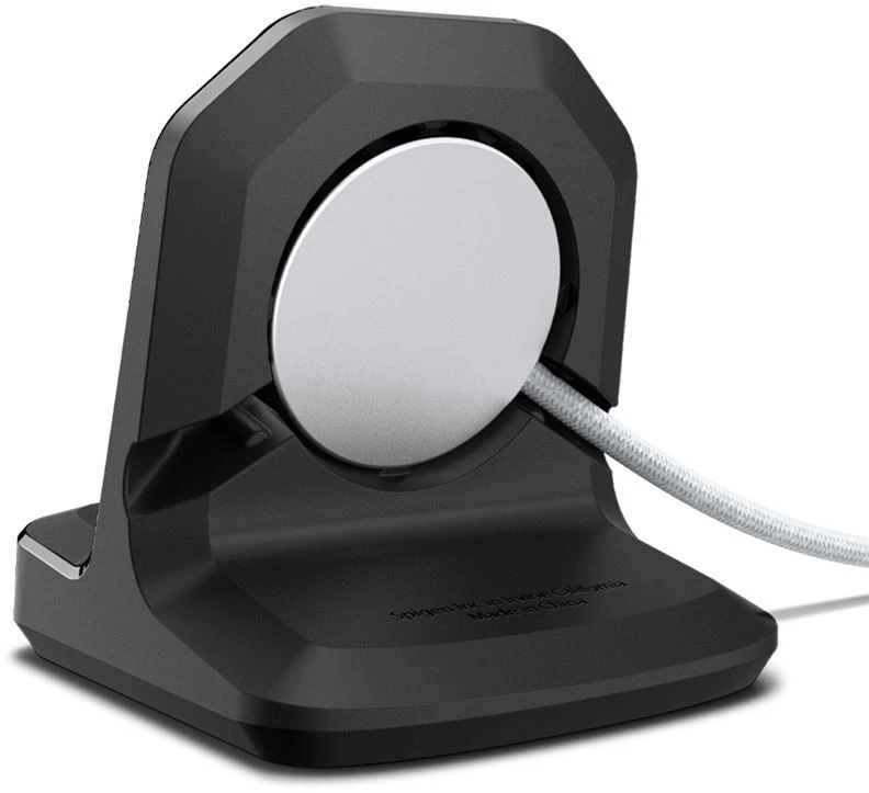 Spigen Rugged Armor stovas, juodas – Apple Watch