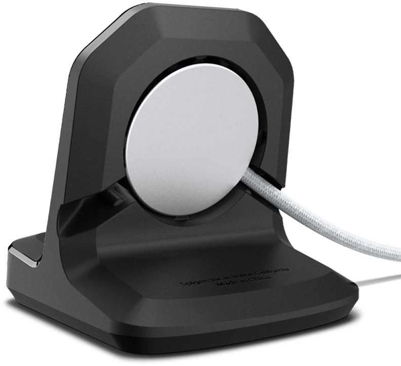„Spigen Rugged Armor“ stovas, juodas - Apple Watch