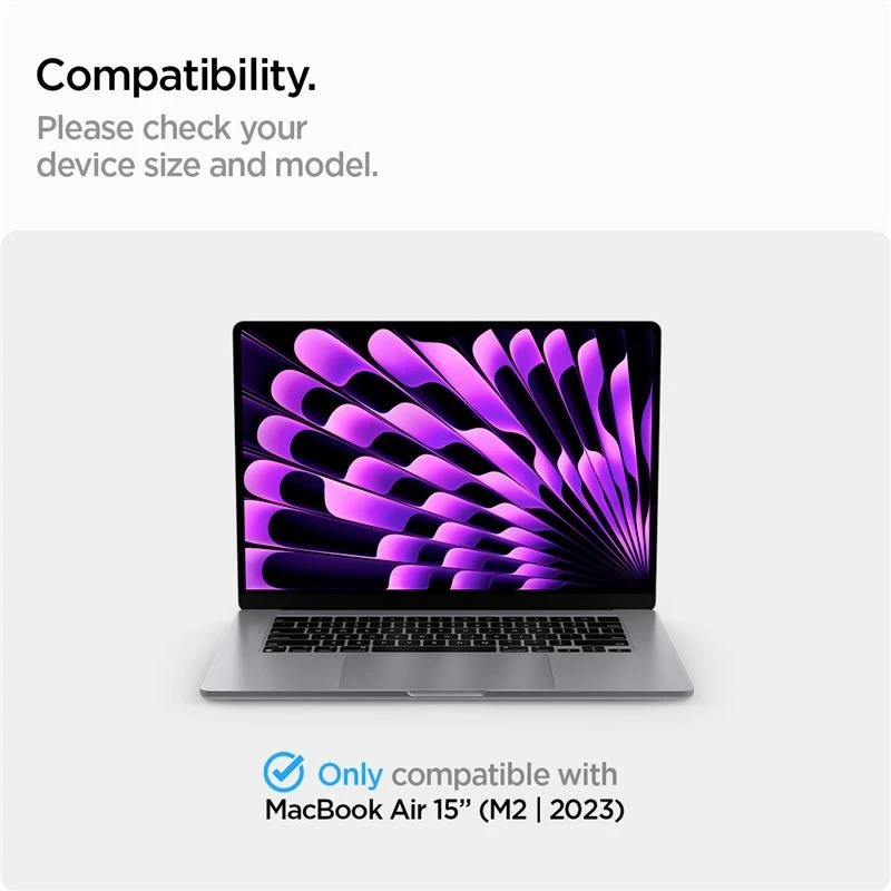 Spigen SafeView 1 vnt. - MacBook Air 15" M4/M3/M2