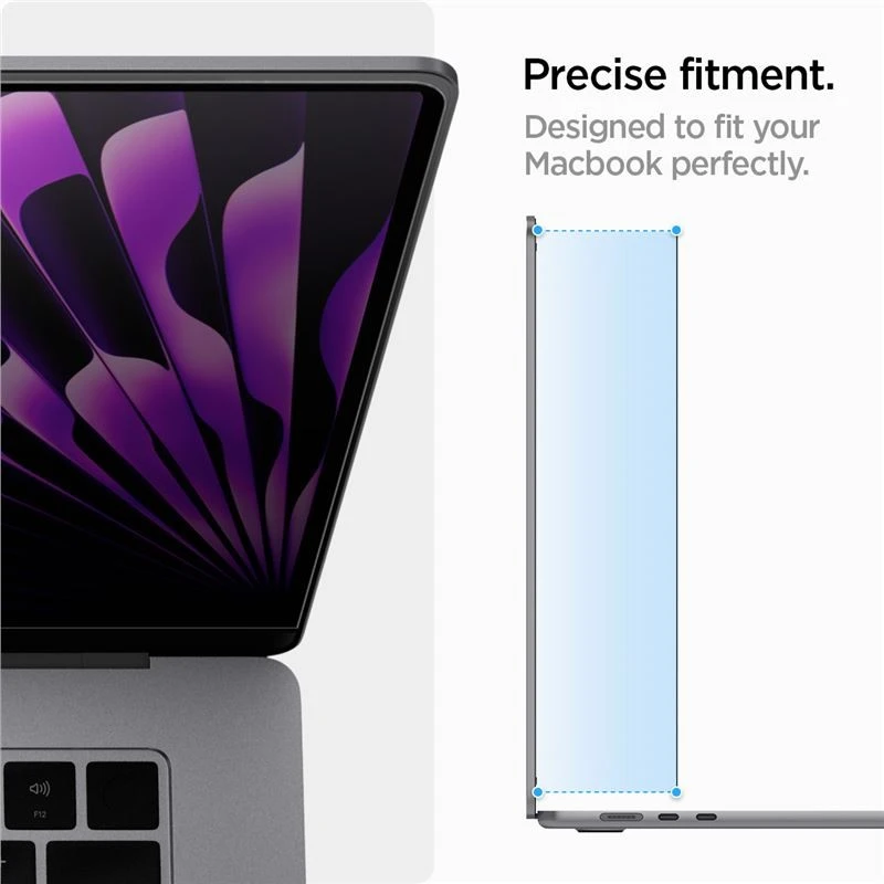 Spigen SafeView 1 vnt. - MacBook Air 15" M4/M3/M2