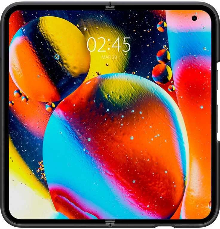 Dėklas Spigen Slim Armor Pro, juodas - Google Pixel 9 Pro Fold