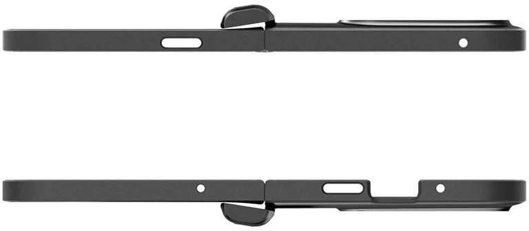 Dėklas Spigen Slim Armor Pro, juodas - Google Pixel 9 Pro Fold