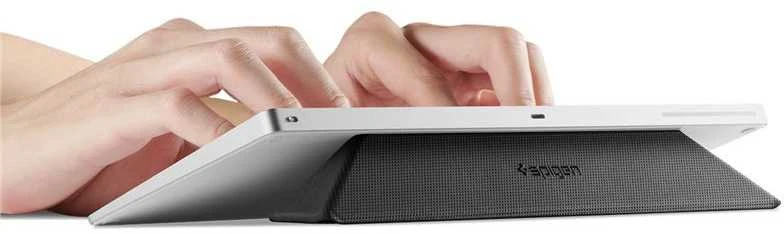 Ergonomiškas stovas Spigen Slimfold Nešiojamas kompiuteris Stand LD201-S4, juodas