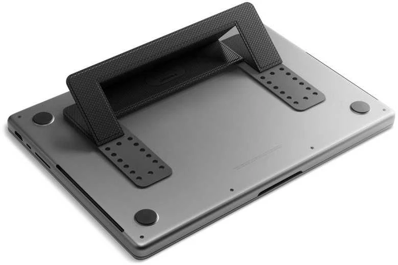 Ergonomiškas stovas Spigen Slimfold Nešiojamas kompiuteris Stand LD201-S1, juodas