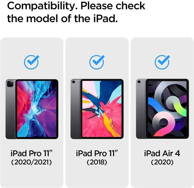 „Spigen Smart Fold Plus“ – „Apple iPad Air 10.9“ (2022/2020) / „Apple iPad Pro 11“ (2022/2021) / „Air 11“ (2025/2026)