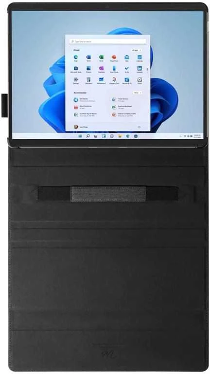 Spigen Stand Folio, juodas - Microsoft Surface Pro 11/10/9/8