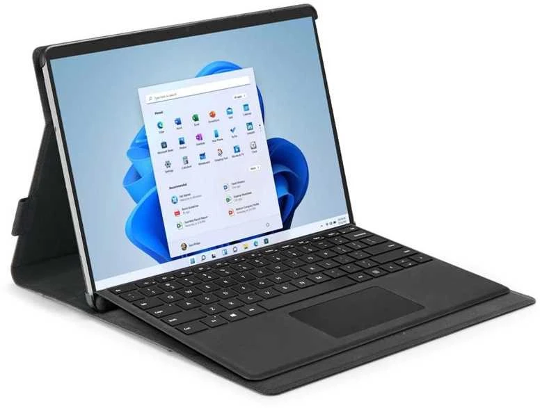 Spigen Stand Folio, juodas - Microsoft Surface Pro 11/10/9/8