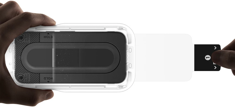 PRIVATUMĄ UŽTIKRINANTIS STIKLAS Spigen GLAS.TR EZ FIT PRO AC 2-PACK GOOGLE PIXEL 9 / 9 PRO / 10 PRO / 11 PRO PRIVACY