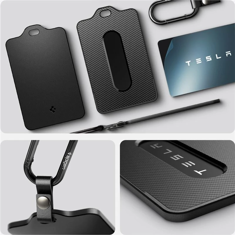 Spigen Tesla Air Fit Kortelių laikiklio dėklas (2 vnt.)
