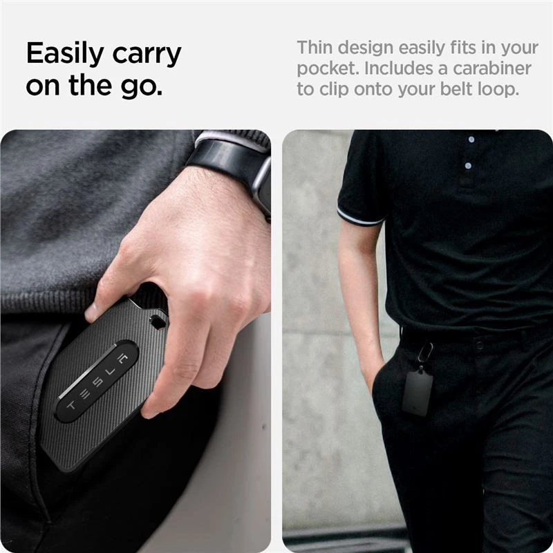 Spigen Tesla Air Fit Kortelių laikiklio dėklas (2 vnt.)