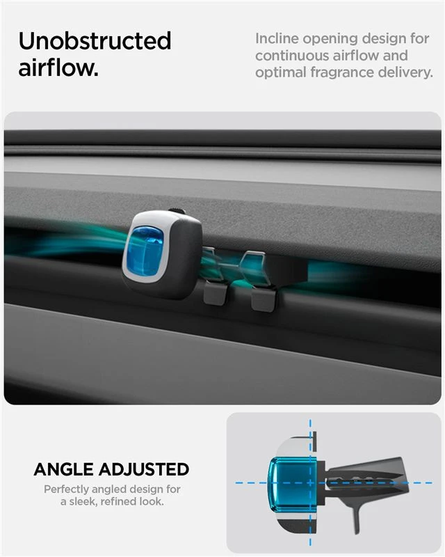 Spigen Tesla oro gaiviklio adapteris, juodas - Tesla Model 3 (2024)/Y(Juniper)