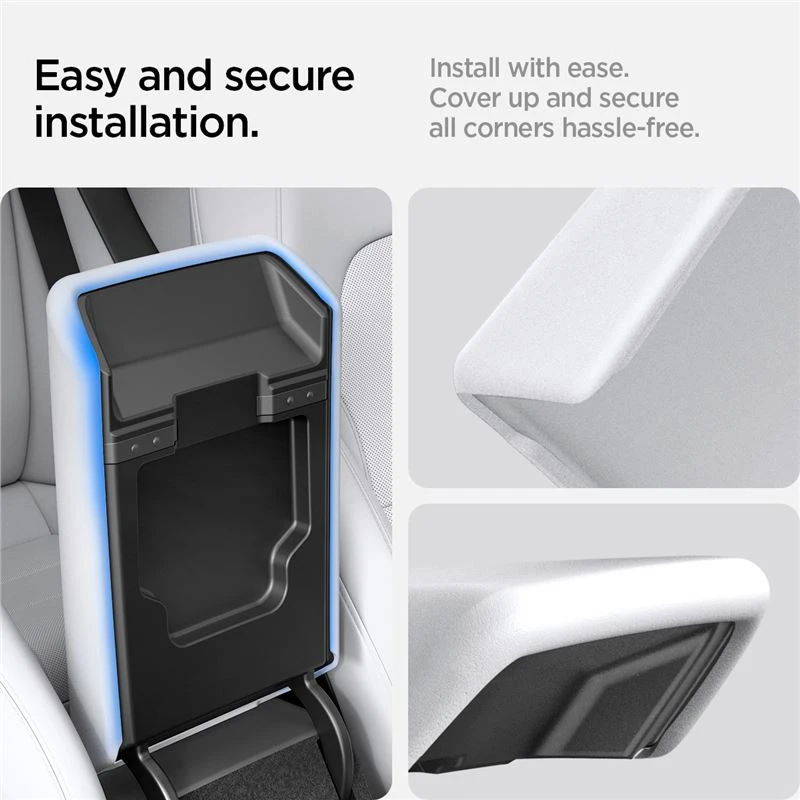 Spigen Tesla porankio dangtelis, baltas - Tesla Model 3 2024