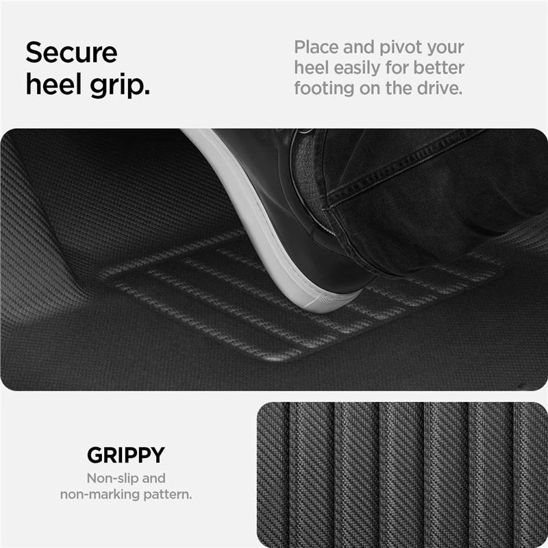 Spigen Tesla automobilio kilimėlis 1 ir 2 eilėms, juodas - Tesla Model Y