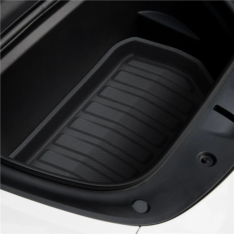 Spigen Tesla automobilio priekinės bagažinės kilimėlis, juodas - Tesla Model Y