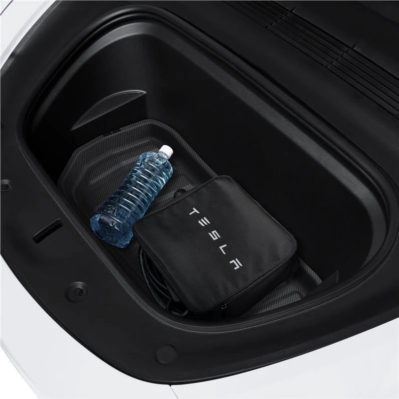 Spigen Tesla automobilio priekinės bagažinės kilimėlis, juodas - Tesla Model Y