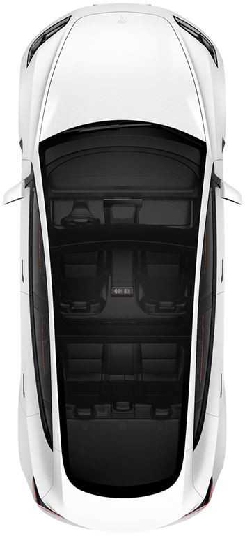 Spigen Tesla Car Roof Sunshade, juodas - Tesla Model 3