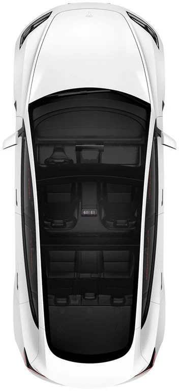 Spigen Tesla automobilio stogo saulės skėtis, juodas - Tesla Model 3
