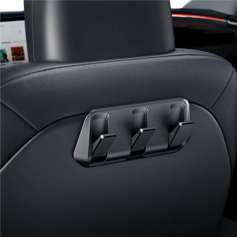 Spigen Tesla automobilio sėdynės kablys-laikiklis, juodas - Tesla Model Y/3
