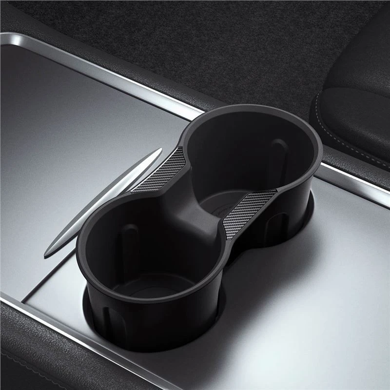 Spigen Tesla centrinės konsolės gėrimo laikiklio įdėklas Relaxed Grip - Tesla Model Y/3