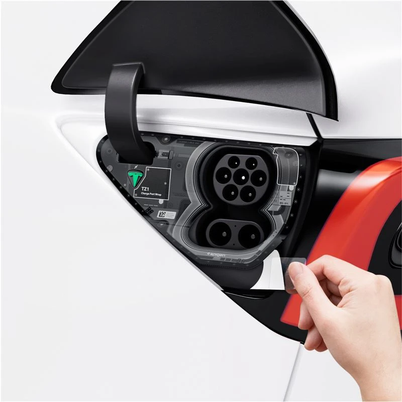 Spigen Tesla įkrovimo lizdo apsauga, zero one - Tesla Model Y/3