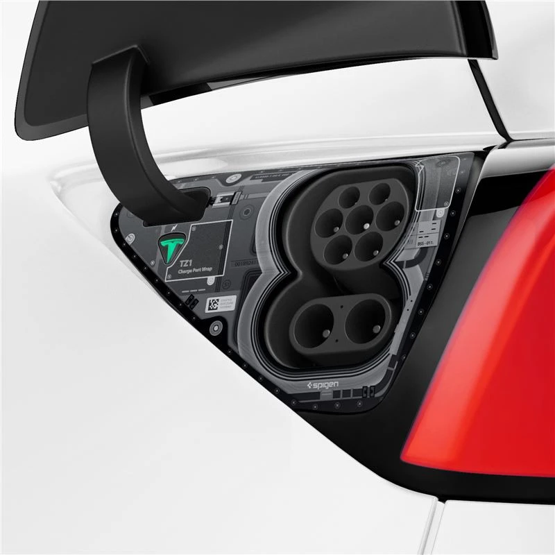 Spigen Tesla įkrovimo lizdo apsauga, zero one - Tesla Model Y/3