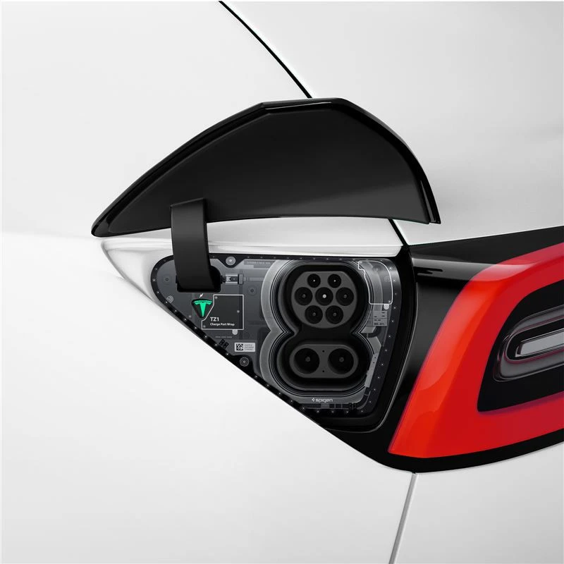 Spigen Tesla įkrovimo lizdo apsauga, zero one - Tesla Model Y/3