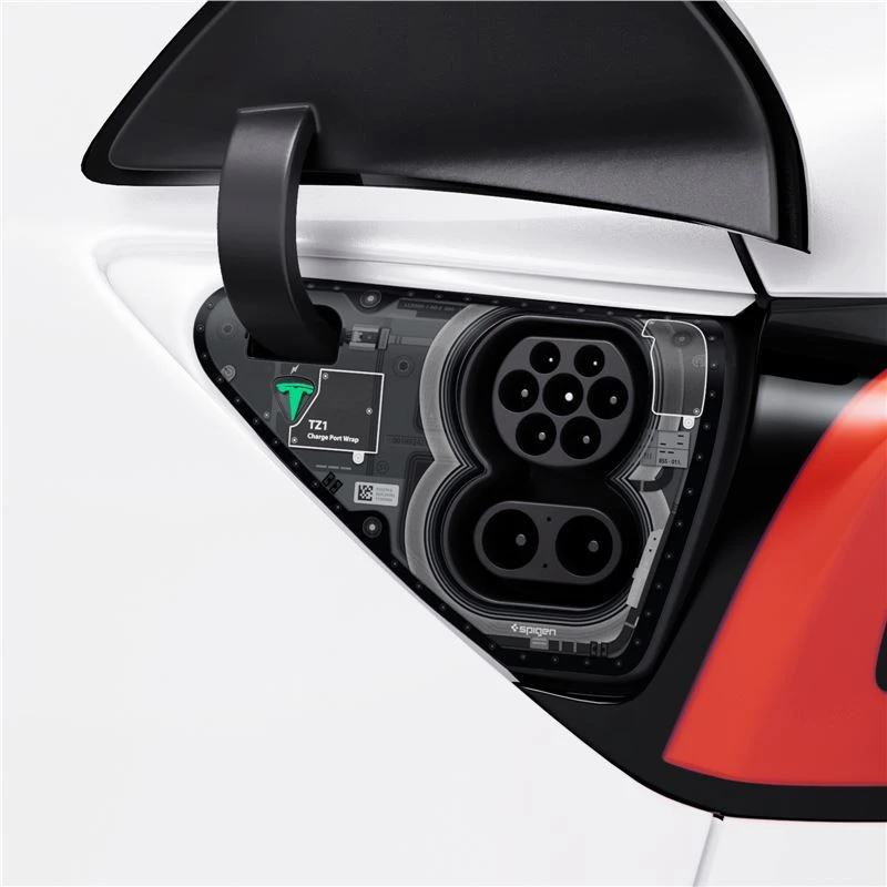 Spigen Tesla įkrovimo lizdo apsauga, zero one - Tesla Model Y/3