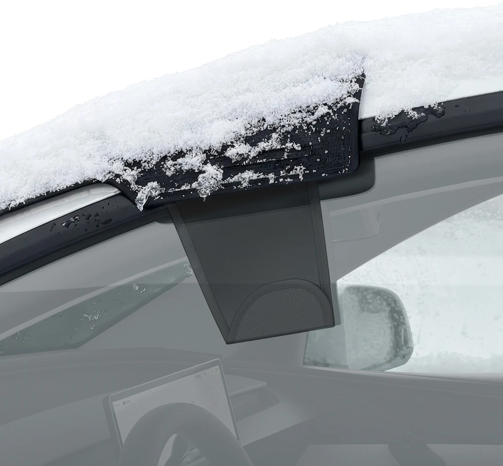 Spigen Tesla Front Windshield Cover, juodas – Tesla Model 3/3 (2024)/Y/Y(Juniper)