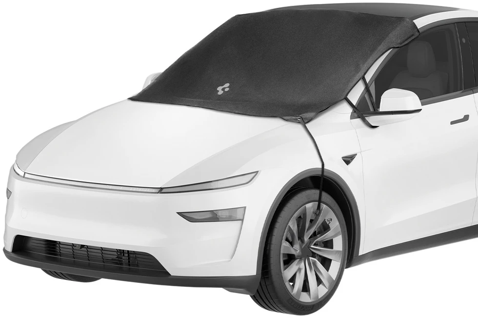 Spigen Tesla Front Windshield Cover, juodas – Tesla Model 3/3 (2024)/Y/Y(Juniper)