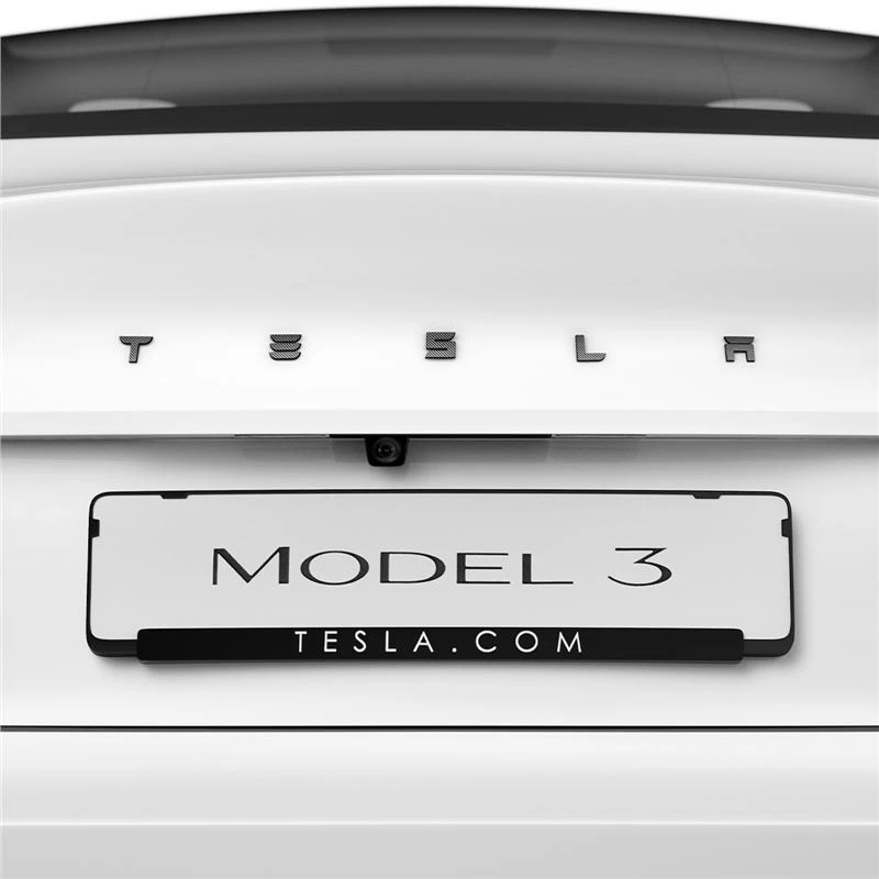 Spigen Tesla galinio ženklo (emblemos) pilnas uždangalas, anglies pluoštas - Tesla Model 3 2024