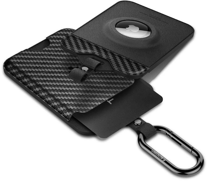 Spigen Tesla kortelės laikiklis Air Fit 2 vnt. - Tesla rakto kortelė / AirTag
