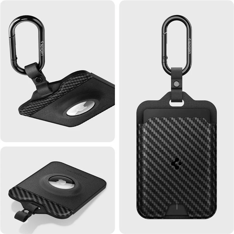 Spigen Tesla kortelės laikiklis Air Fit 2 vnt. - Tesla rakto kortelė / AirTag