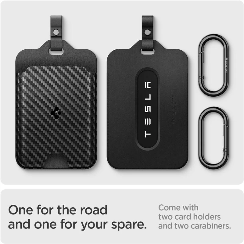 Spigen Tesla kortelių laikiklis, 2 vnt. - Tesla raktų kortelė