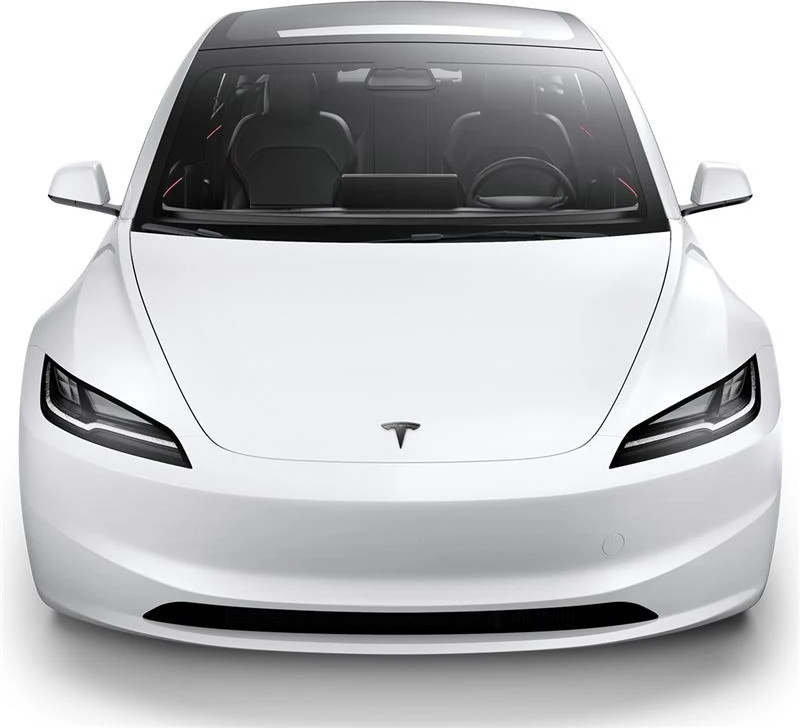 Spigen Tesla priekinės emblemos pilnas dangtelis, anglies pluoštas - Tesla Model 3 2024