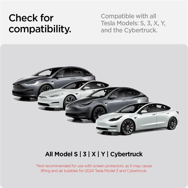 Spigen Tesla TapLock universalus automobilinis laikiklis, juodas - ekranas