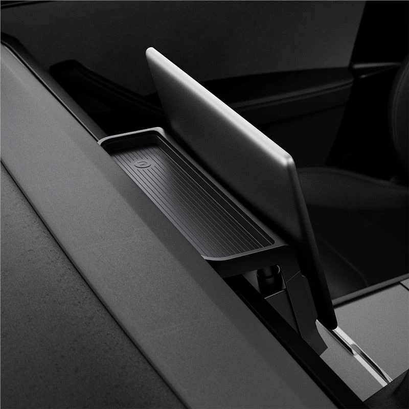 Spigen ekrano apačios laikymo organizatorius, juodas - Tesla Model 3 2024