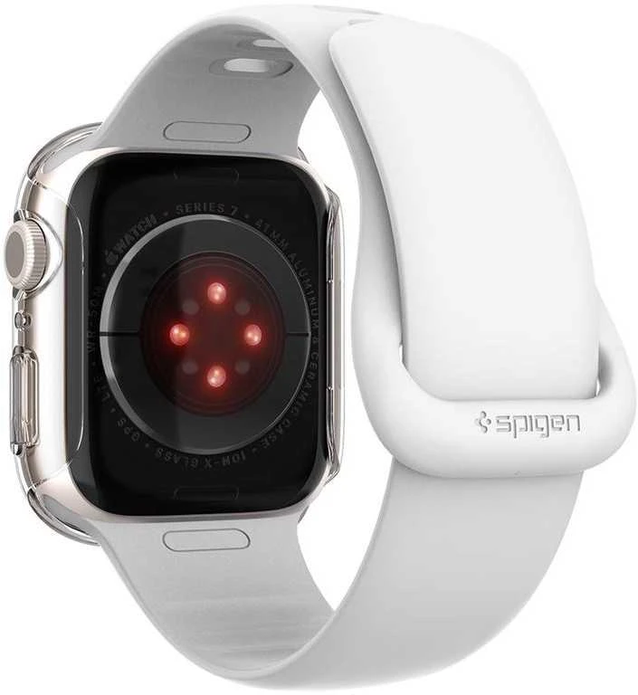 Spigen Išmaniojo laikrodžio Apple Watch 7 ekrano rėmelis, 41mm