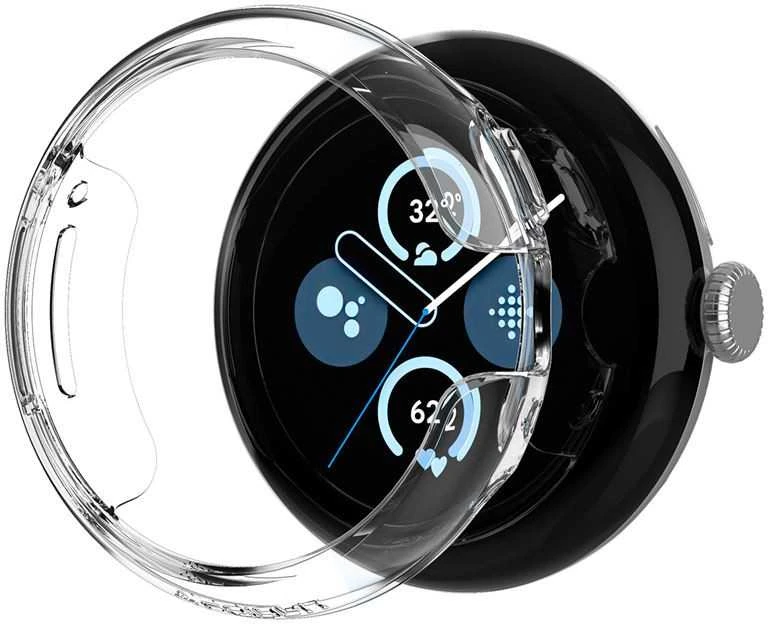Spigen Plonas, skaidrus – „Google Pixel Watch 3/2/1“ (41 mm)