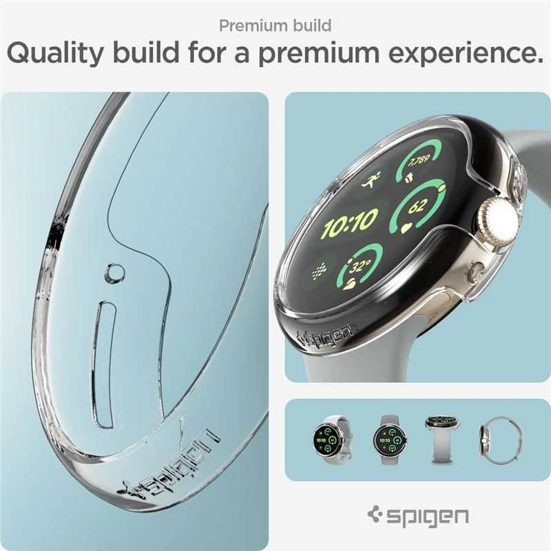 Spigen Plonas, skaidrus – „Google Pixel Watch 3/2/1“ (41 mm)